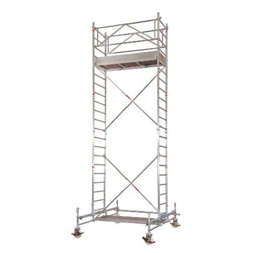  Typ 70/X-180 müba-Alu-Fahrgerüst Typ 70/4-180, Arbeitshöhe 6,65 m 12444756