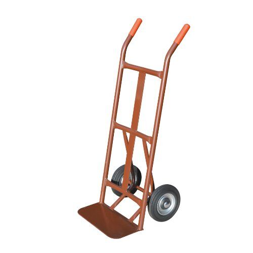  Transport- und Sackkarren müba-Sackkarre, Tragfähigkeit 250kg, mit Vollgummibereifung Ø 200 x 50 mm 12444429