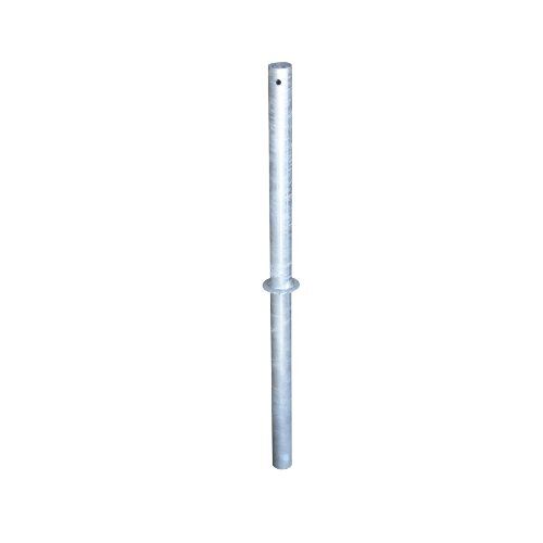  Bauzäune und Zubehör Weiteres Zubehör müba-Aufsteckrohr mit Scheibe für Bauzaun, Länge 72cm, verzinkt 12444507