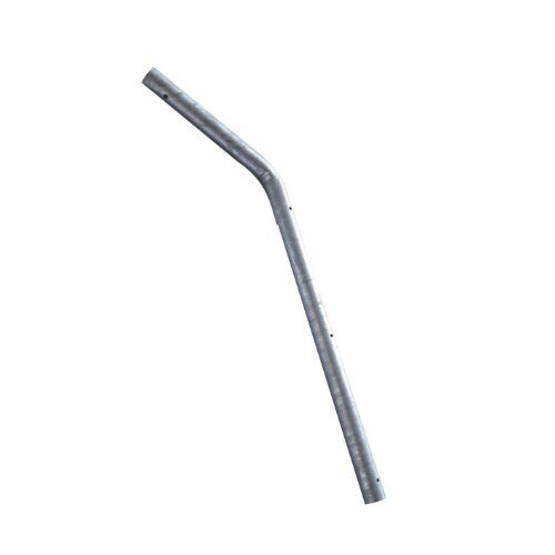  Bauzäune und Zubehör Weiteres Zubehör müba-Übersteigschutz für Bauzaun, Länge 82 cm, Rohrdurchmesser Ø35mm, verzinkt 12444517