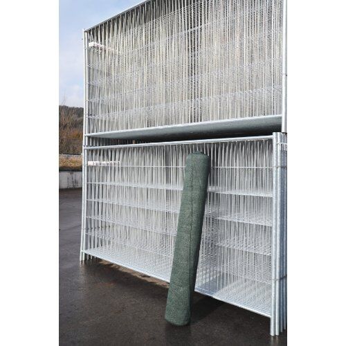  Bauzaunnetz müba-Bauzaunnetz 50 m auf Rolle, Höhe 1,80 m, grün 12444487