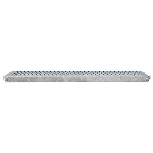  Stahl-Rahmenboden müba-Stahl-Rahmenboden, gelocht, Länge 2,00 m, Breite 0,36m, verzinkt 12444950
