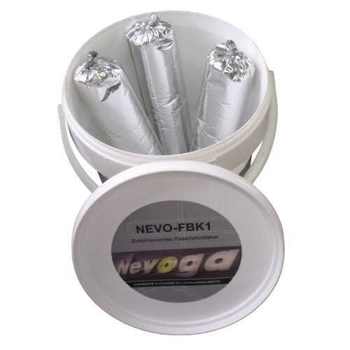  NEVO-FBK 1 FASERBETONKLEBER "NEVO-FBK 1" Einkomponentenkleber 1 Set = 3 Schlauchbeutel á 500g im Eimer 12445417