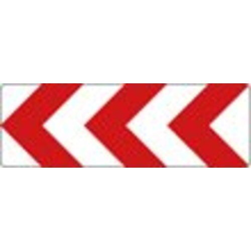  Richtzeichen Verkehrszeichen 625-11 Richtungstafel in Kurven, rechtsw.  500x1500mm, Alu 2mm, RA1 12359240