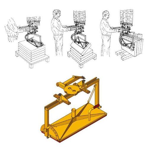 Schwenkbare Saugplatte ESP-SW Schwenkbare Saugplatte 90 °, ESP-SW-F-FR-250-75/30-A mit Ablöseeinrichtung, WLL 250 kg bei -0,42 bar 12449139