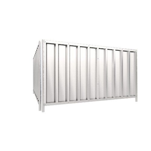  Trapezzäune Schake Mobilzaun Trapez, verzinkt, Höhe: 1,2 m 12450335
