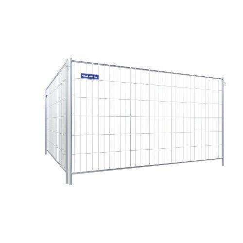  Mobilzäune sendzimirverzinkte Schake Mobilzaun „Cloud”, Höhe: 2,00 m, Element Breite: 3,50 m 12450320