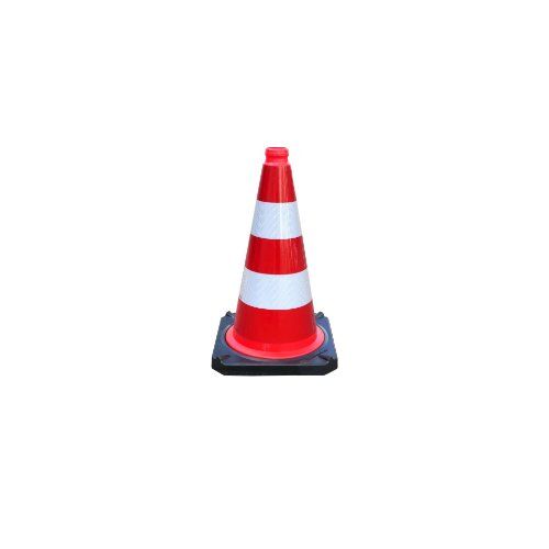  Verkehrssicherung Leitkegel Schake Leitkegel zweiteilig nach TL mit reflekt. Folie, H: 500 mm, Folie Typ 2 12450202