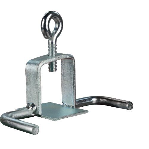  Schaftrohr und Schilderklemme Schake Schilderklemme, verzinkt, mit Haken, für 40 x 40 mm / Ø 42 mm Schaftrohr 12450076