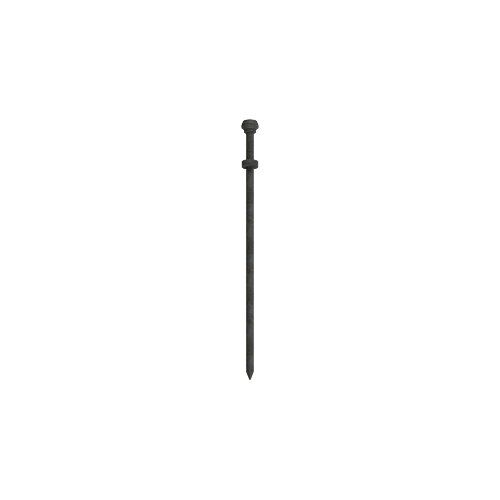  Schnurnägel und Zubehör Schake Erdnagel Typ 2 (mit unterem Kranz), Durchmesser: 25 mm, Länge: 700 mm 12450434