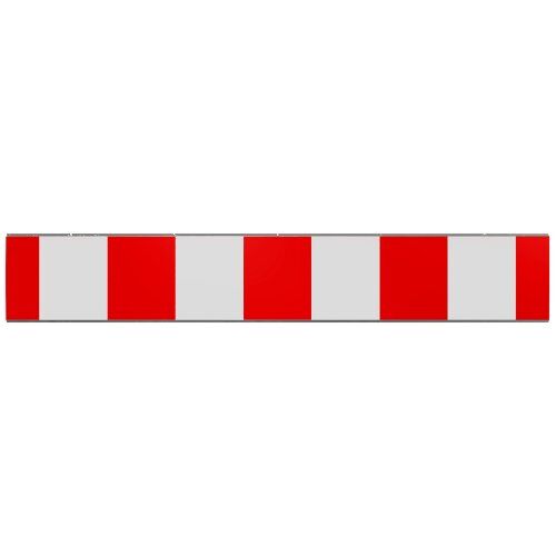  Mobile Absturzsicherung Schake Absperrschranke, Länge 1,60 m, Höhe 250 mm, mit spez. Abkantung 12449864