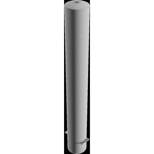  Absperrpfosten Ø 89 mm bis Ø 273 mm Schake Stahlrohrpoller Ø 152 x 3,2, 1200mm, zum Einbetonieren, blank 12450612