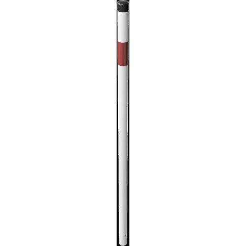  Absperrpfosten Ø 42 mm bis Ø 60 mm Schake Absperrpfosten Ø 42 x 2,5 mm, zum Einbetonieren, ohne Öse, weiß/rot 12450645