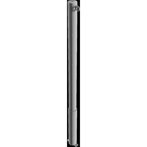  Absperrpfosten Ø 42 mm bis Ø 60 mm Schake Absperrpfosten Ø 60x2,5, mit 1 Öse, blank 12450617