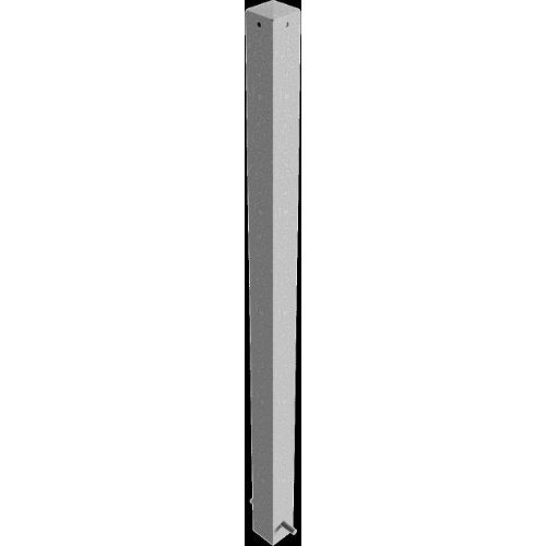  Absperrpfosten 70 mm x 70 mm Schake Absperrpfosten, 70x70, zum Einbetonieren, mit 1 Öse, blank 12450481