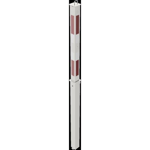  Absperrpfosten 70 mm x 70 mm Schake Absperrpfosten, 70x70, mit Dreikantverschluss, blank 12450494