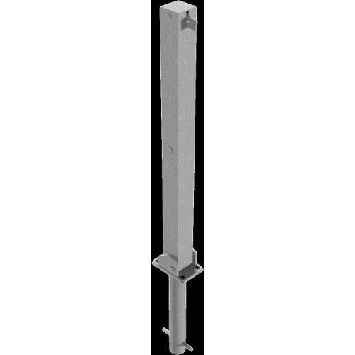  Absperrpfosten 70 mm x 70 mm Schake Absperrpfosten, 70x70, zum Einbetonieren, ohne Öse, blank 12450484
