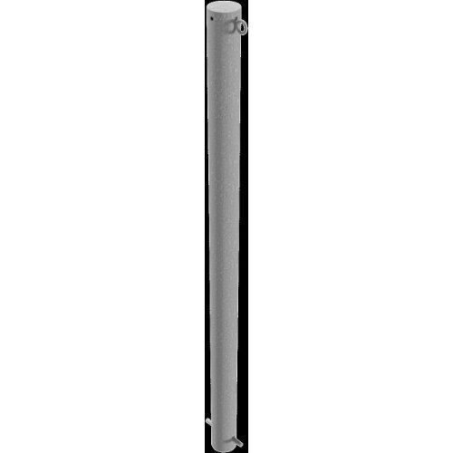  Absperrpfosten Ø 76 mm Schake Absperrpfosten Ø 76 x 2,6, zum Einbetonieren, mit 1 Öse, blank 12450703