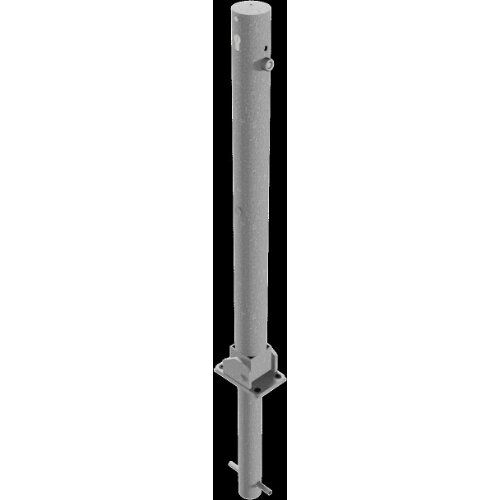  Absperrpfosten Ø 76 mm Schake Absperrpfosten Ø 76 x 2,6, zum Einbetonieren, ohne Öse, blank 12450691