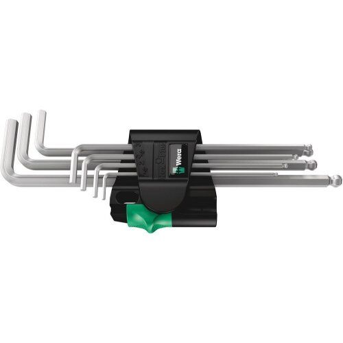  Winkelschlüssel für Innensechskantschrauben 950/7 Hex-Plus Magnet 1 Magnet Winkelschlüsselsatz, metrisch, gestellverchromt, 7-teilig 12452861