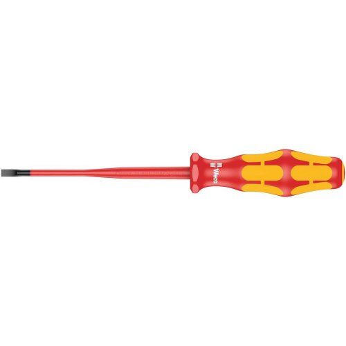  Kraftform Plus – Serie 100 VDE 160 iSS VDE-isolierter Schlitz-Schraubendreher mit reduziertem Klingen- und Griffdurchmesser, 0,8 x 4 x 100 mm 12452998