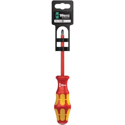  Kraftform Plus – Serie 100 VDE 162 i PH SB VDE-isolierter Kreuzschlitz-Schraubendreher, PH 1 x 80 mm 12453039