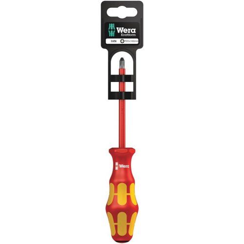  Kraftform Plus – Serie 100 VDE 165 i PZ SB VDE-isolierter Kreuzschlitz-Schraubendreher, PZ 2 x 100 mm 12453025