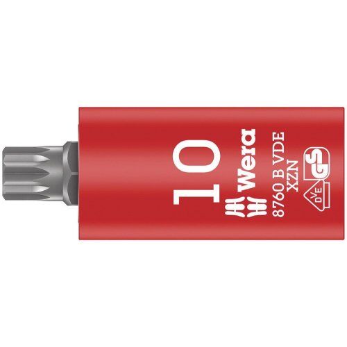  Zyklop VDE Knarre und Zubehör - Stückgeprüfte Sicherheit. 8760 B VDE XZN Zyklop Bitnuss, isoliert, mit 3/8"-Antrieb, für Innenvielzahn-Schrauben, M 8 x 59 mm 12452967