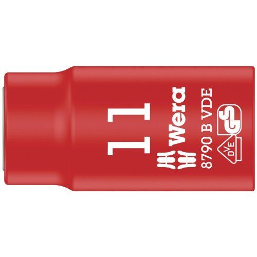  Zyklop VDE Knarre und Zubehör - Stückgeprüfte Sicherheit. 8790 B VDE Zyklop-Steckschlüsseleinsatz, isoliert, mit 3/8"-Antrieb, 12 x 46 mm 12452962