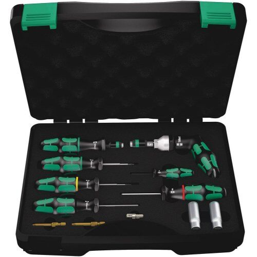  Serie 7400 Kraftform Drehmomentschraubendreher - Mit variabler Drehmomenteinstellung. 7443/12 Montageset für Reifendruckkontrollsysteme, 12-teilig 12455338
