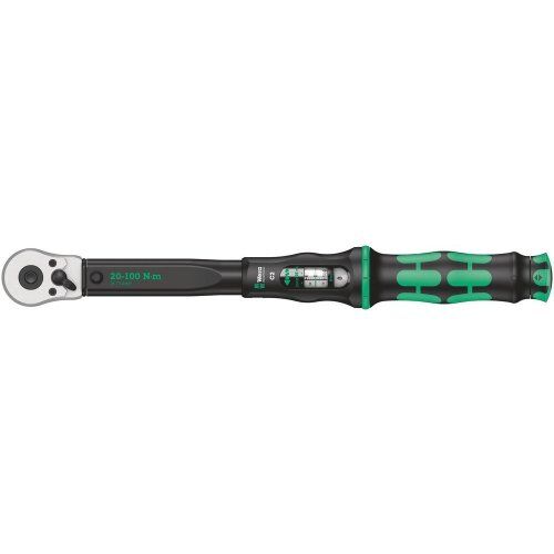  Click-Torque Drehmomentschlüssel mit Umschaltknarre Click-Torque C 2 Drehmomentschlüssel mit Umschaltknarre, 1/2" x 20-100 N m 12455398