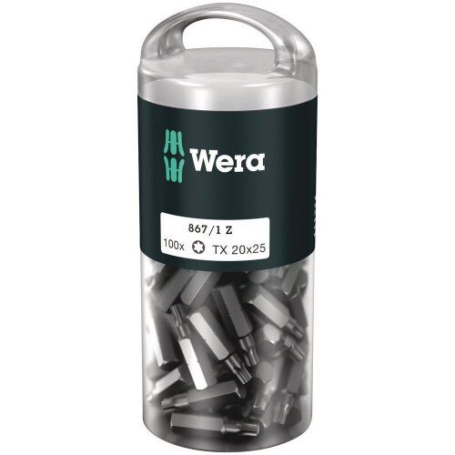  Bits für TORX®-Schrauben 867/1 TORX DIY 100, TX 25 x 25 mm, 100-teilig 12454076