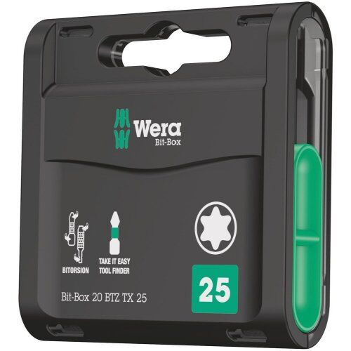  Bits für TORX®-Schrauben Bit-Box 20 BTZ TX, TX 25 x 25 mm, 20-teilig 12454099