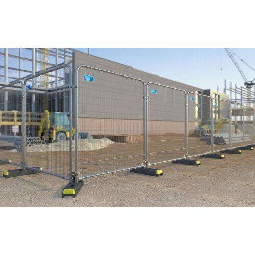  Mobilzäune Zaunfeld RT38 Anticlimb 175, 1750 x 2000 mm Ausgleichselement 12457619