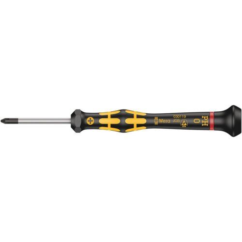  Serie ESD 1550 PH ESD Kraftform Micro Kreuzschlitz-Schraubendreher, PH 00 x 40 mm 12452463