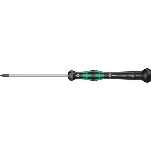  Serie Kraftform Micro 2055 PZ Elektroniker-Kreuzschlitzschraubendreher, PZ 0 x 60 mm 12452550