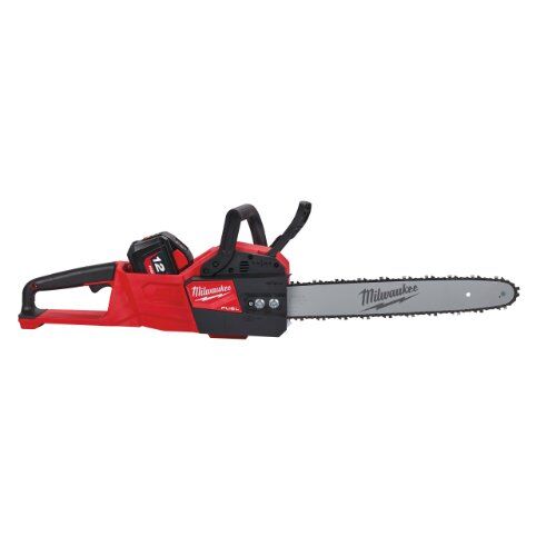  Kettensägen Milwaukee Akku Kettensäge M18 FCHS-121, 40 cm Schwert, incl. Akku und Schnellladegerät, Zubehör, im Karton 12428209
