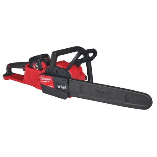  Kettensägen Milwaukee Akku Kettensäge M18 FCHS-121, 40 cm Schwert, incl. Akku und Schnellladegerät, Zubehör, im Karton 12428209