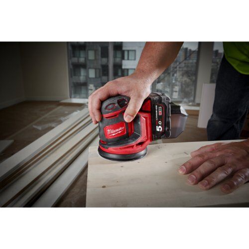  Exzenterschleifer Milwaukee Akku Exzenterschleifer M18 BOS125-0, im Karton 12428275