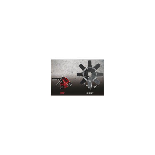  SDS-Max Milwaukee Akku Kombihammer 8 kg, SDS-max, ONE-KEY, M18 FHM-121C, 1 Akku, Transportkoffer 12428175