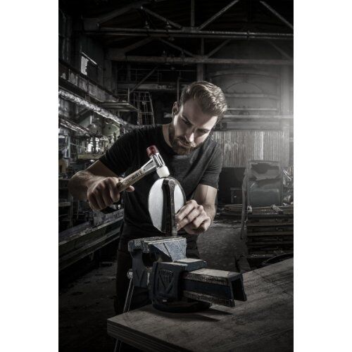  BASEPLEX-Schonhämmer ‒ mit Zinkdruckguss-Gehäuse und Holzstiel BASEPLEX-Schonhammer mit Zinkdruckguss-Gehäuse und Holzstiel,Ø 25,Nylon / Cellulosacetat 12403932