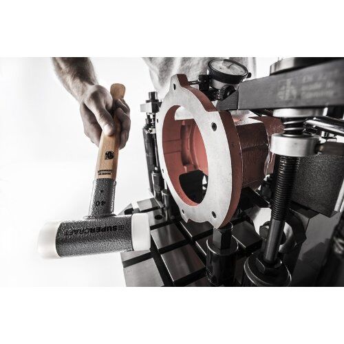  SUPERCRAFT-Schonhämmer ‒ mit schwingungsdämpfendem, ergonomisch geformtem und lackiertem Hickorystiel SUPERCRAFT-Schonhammer, rückschlagfrei, 
mit Hickorystiel,
Ø 45,
Nylon 12404343