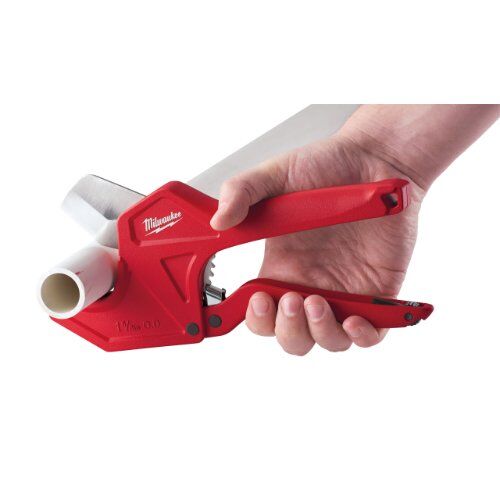  Kunststoffsägen und Schneider Milwaukee Kunststoffrohrschneider 42 mm mit Ratschenfunktion 12428439