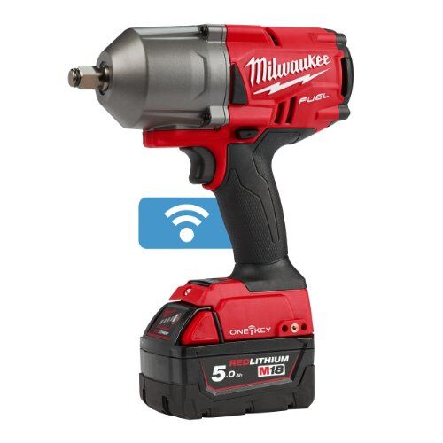  Schlagschrauber Milwaukee Akku Schlagschrauber 1/2" M18 ONEFHIWF12-502X, 2 Akkus, HD Box 12428259