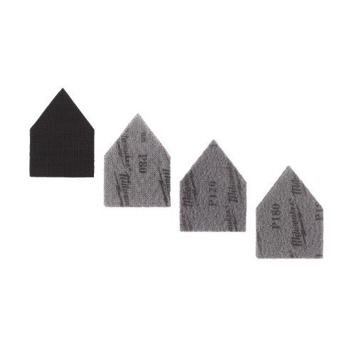  Deltaschleifer Milwaukee Schleifpapier NETZ 67 x 92 mm, SET 13-TLG. 12465298