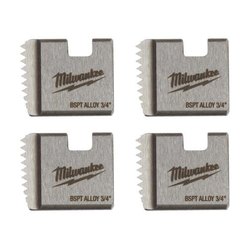 Systemzubehör Gewindeschneidkluppen Milwaukee Gewindeschneideisen BSPT 3/4" 12465562