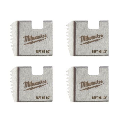  Gewindeschneidkluppen Milwaukee Gewindeschneideisen BSPT HS 1/2" 12465537