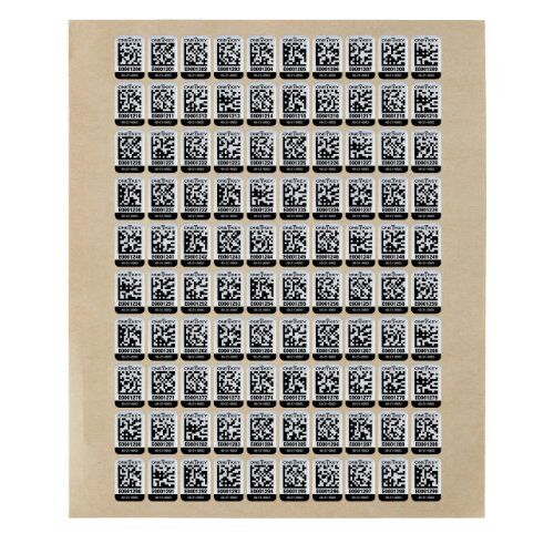  ONE-KEY™ Accessories Milwaukee QR-Code Sticker Metall AIDTSM, 100 Stk. 12465531