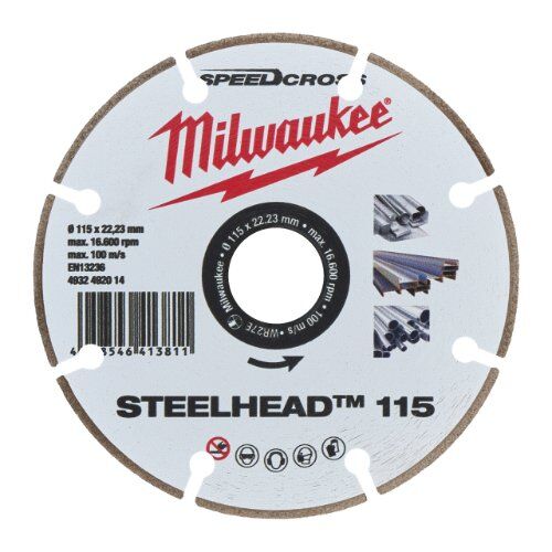  Professional Blades Milwaukee Diamant-Trennscheibe DH STEELHEAD 115 mm 12465458