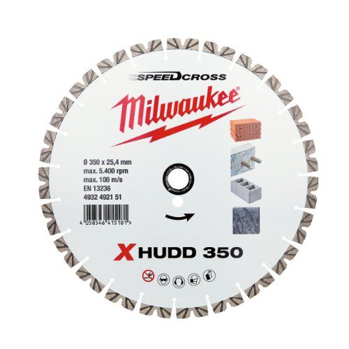 Premium SpeedCross Sägeblätter Milwaukee Speedcross Diamanttrennscheibe XHUDD 350mm 12465456